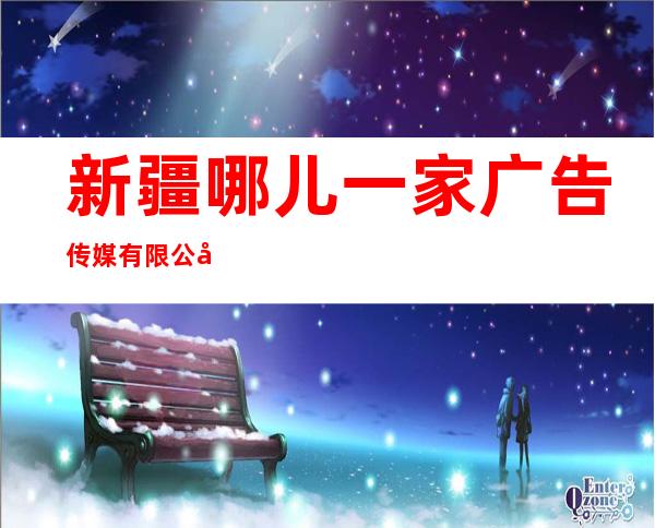 新疆哪儿一家广告传媒有限公司